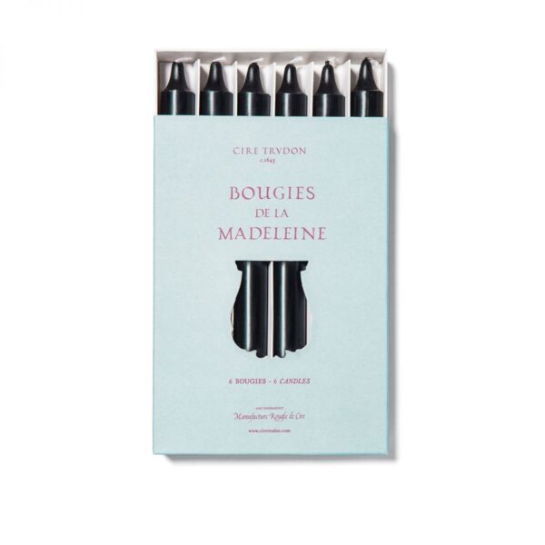 MADELEINE Taper Candle - BLACK