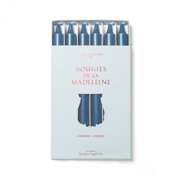 MADELEINE Taper Candle - BLUE