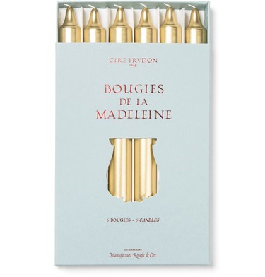MADELEINE Taper Candle - GOLD