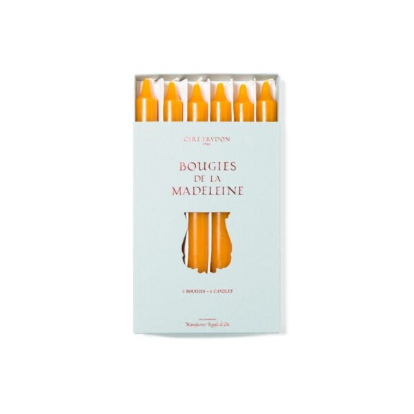MADELEINE Taper Candle - YELLOW