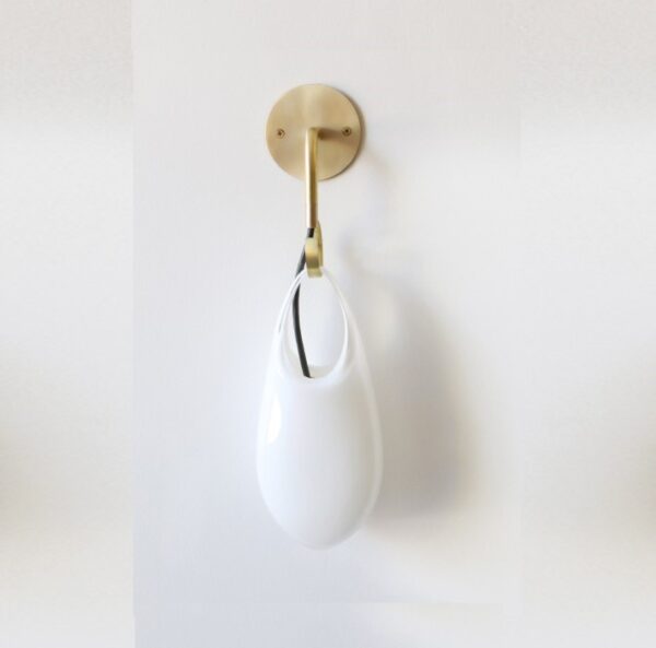 Hold 12 Sconce BB – White