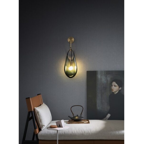 Hold 18 Sconce BB – Smoke