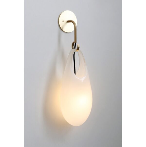 Hold 12 Sconce BB – White