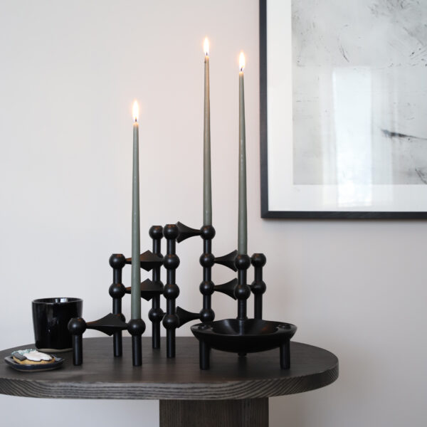 CANDLE BOWL - Black