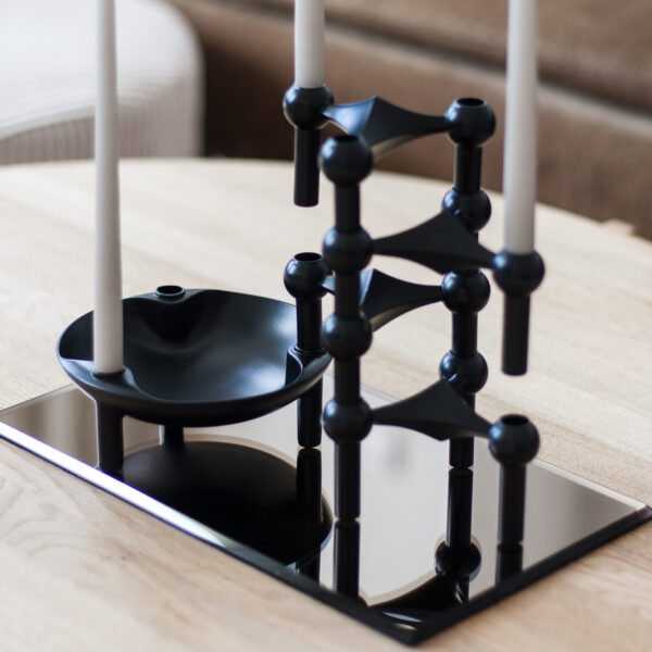 CANDLE BOWL - Black