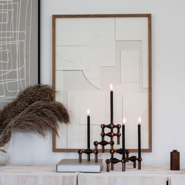 TAPER CANDLES - Black