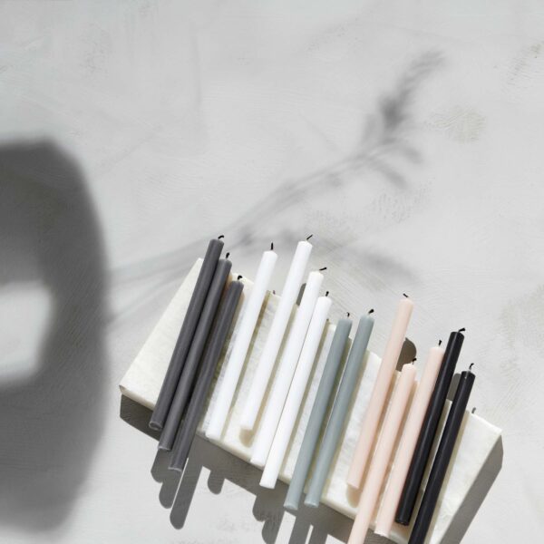 TAPER CANDLES - Anthracite