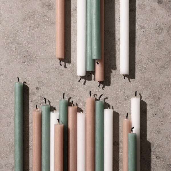 TAPER CANDLES - Anthracite