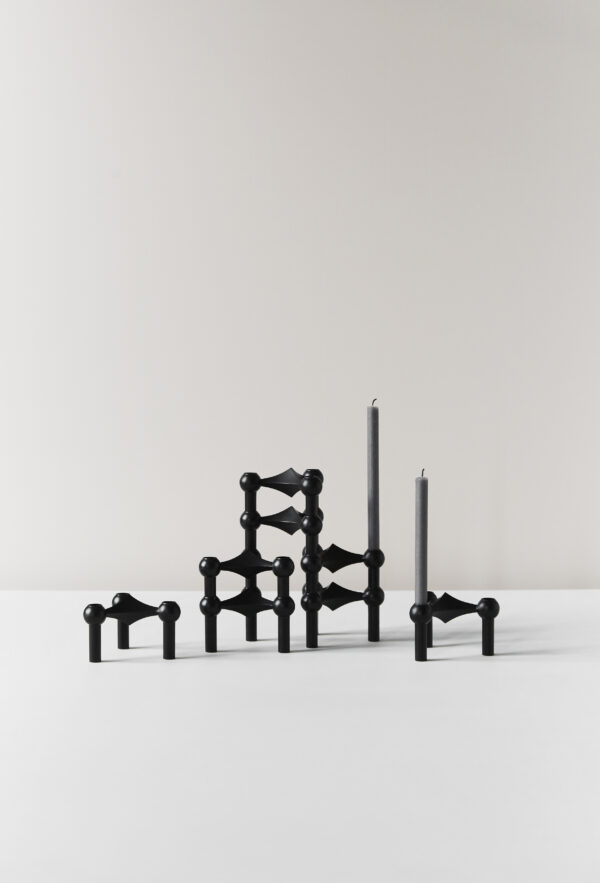 TAPER CANDLES - Anthracite