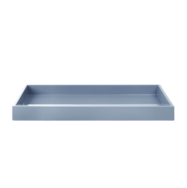 LUX LACQUER TRAY L - Powder Blue