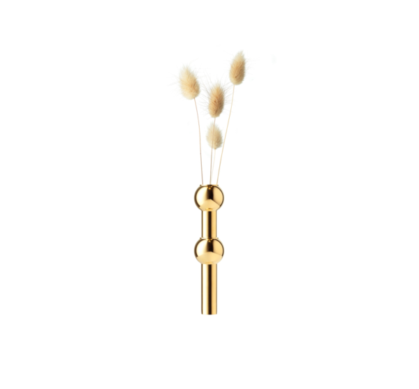 CANDLE VASE - Brass