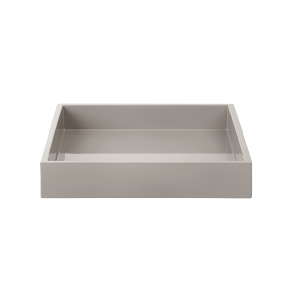 LUX LACQUER TRAY S - Fawn