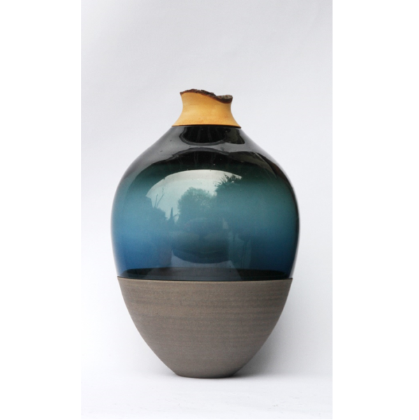 TRANSFORMED Stacking Vessel IV - Blue