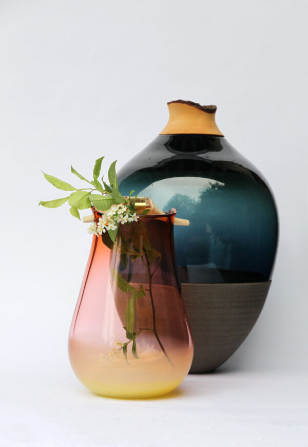TRANSFORMED Stacking Vessel IV - Blue