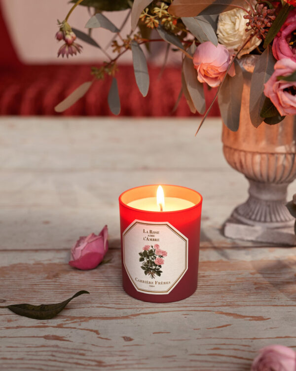 ROSE & AMBER - The Scented Candle
