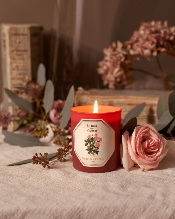 ROSE & AMBER - The Scented Candle