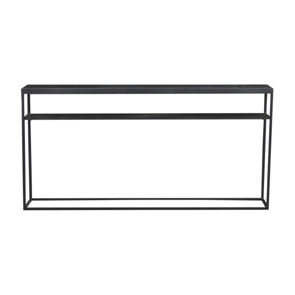 Elle Slim Console-Bk/MattBk