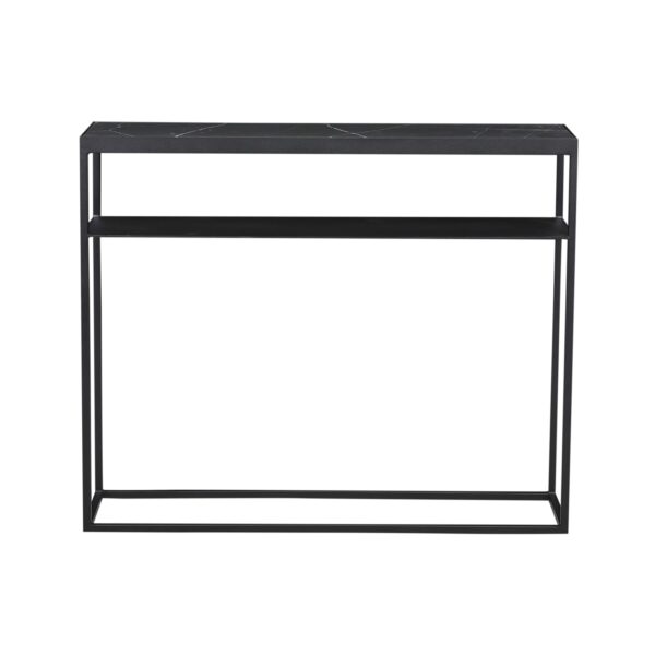Elle Slim Console-Bk/MattBk