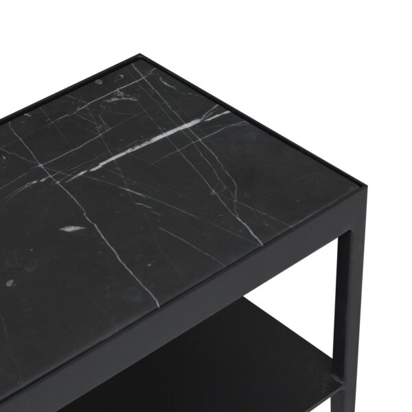Elle Slim Console-Bk/MattBk
