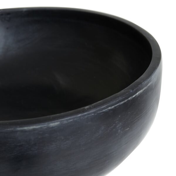 Ridge Goblet Bowl-Black Mar