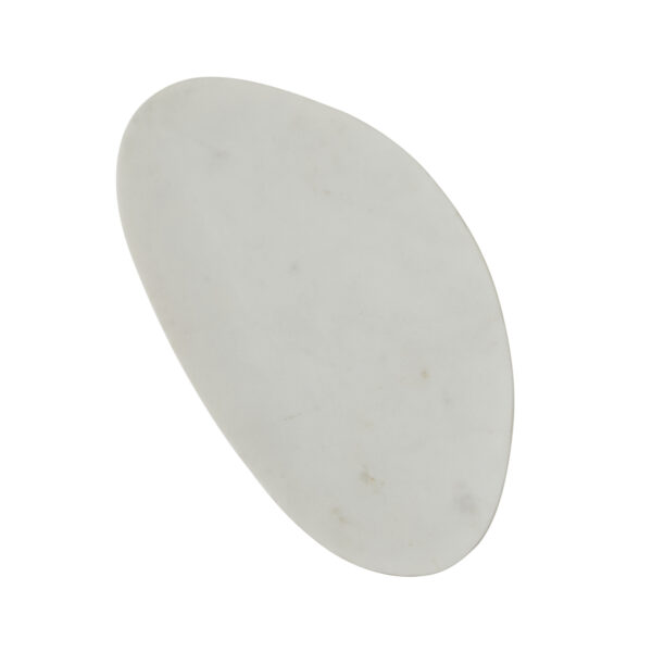 Ridge Marb Organic Plat Sm-Wh