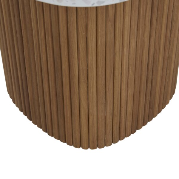 Sketch Gion Side Table-Nou/Oak