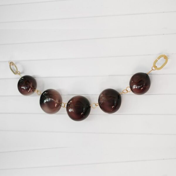 Bead 5-Wallpiece BB - Plum