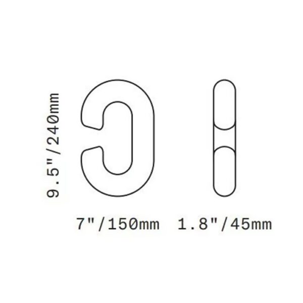 Link Object - Set of 3  - Clear