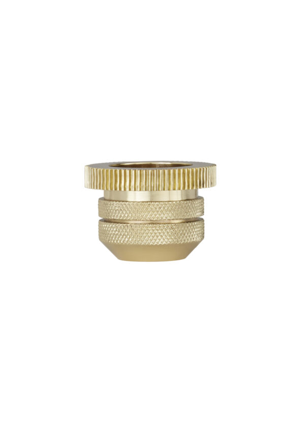 COG CYLINDER TEA LIGHT HOLDER