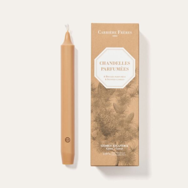 Chandelles Parfumées Cèdre